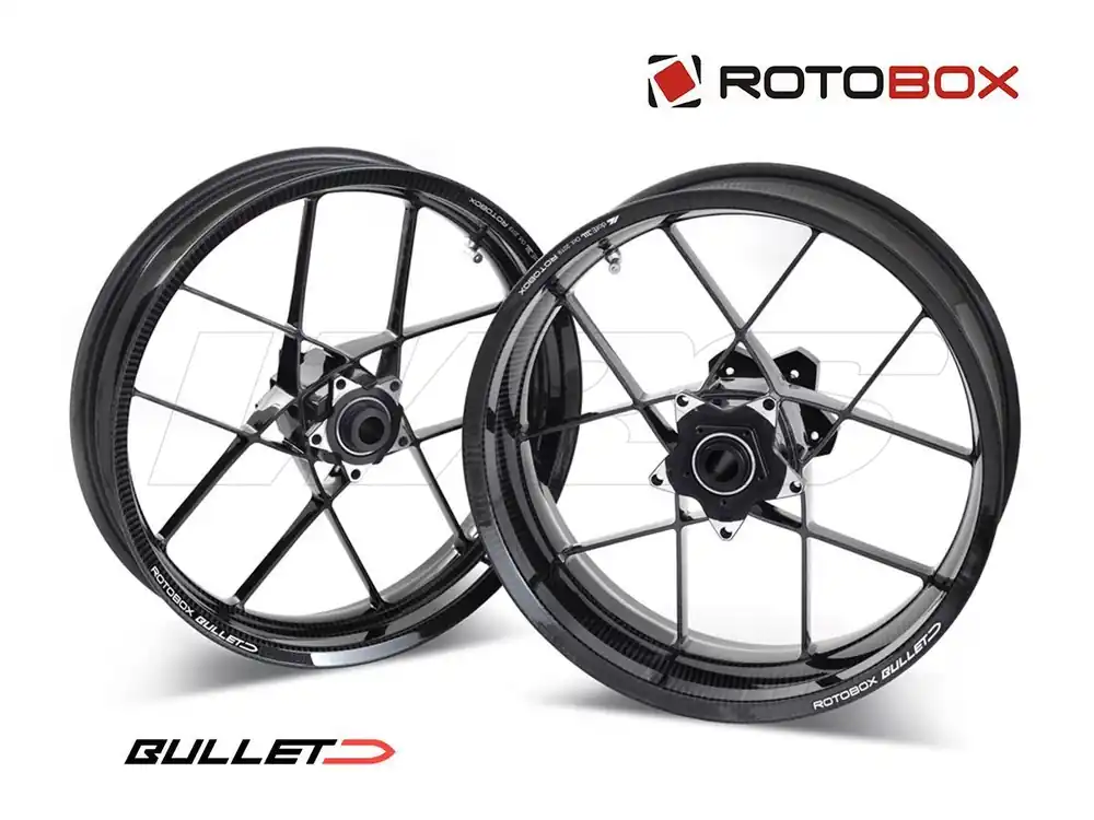COPPIA CERCHI CARBONIO ROTOBOX BULLET DUCATI MONSTER 795- Più Venduto