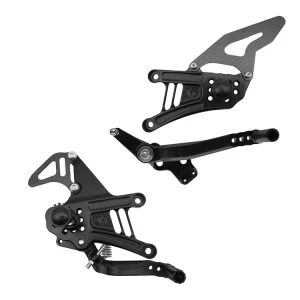 PEDANE ARRETRATE RACING CAMBIO NORMALE / ROVESCIATO SPIDER YAMAHA R9 2025- Reso Gratuito