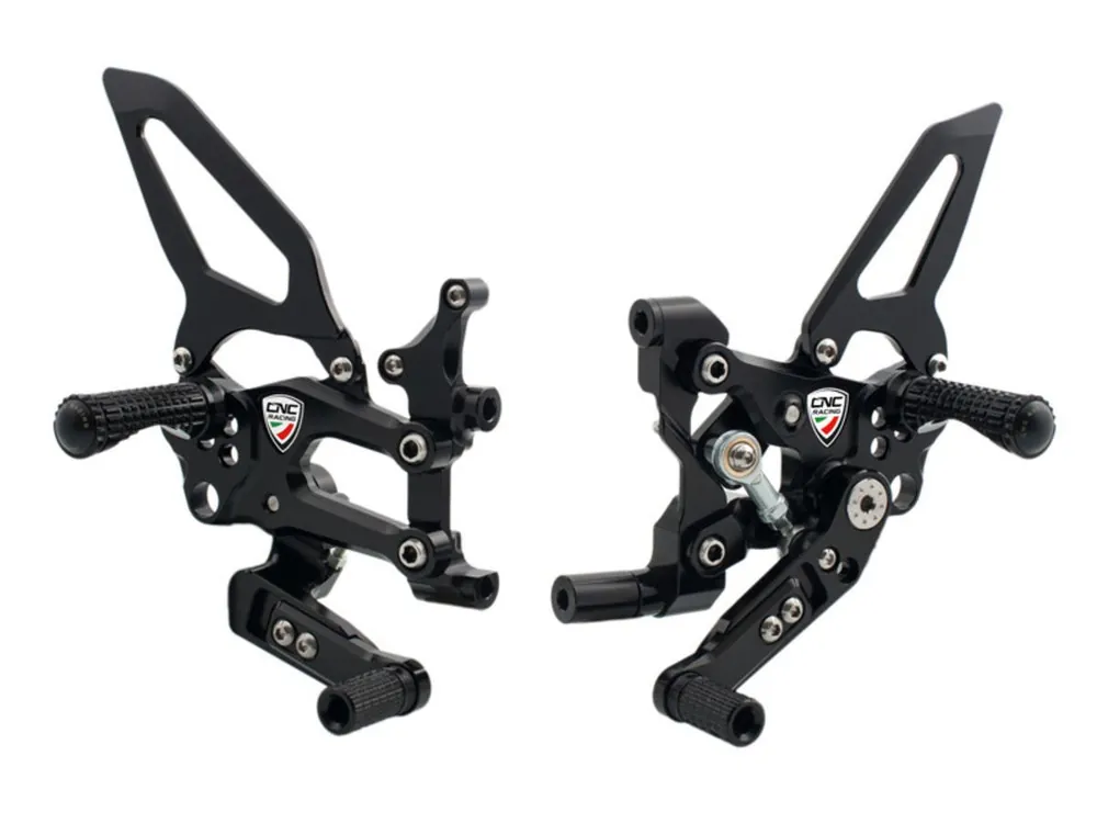 Offerta PEDANE REG. RPS EASY SBK SERIE CAMBIO ROVESCIO STRADALE CNC RACING DUCATI 959 PANIGALE 2016-19-