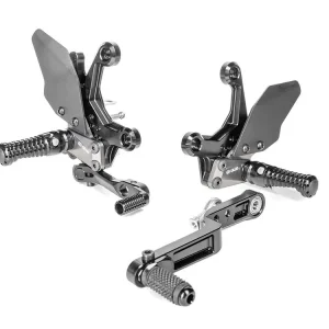 Spedizione Espresso PEDANE ARRETRATE ALLUMINIO GILLES TOOLING HONDA CBR 500 R 2021-2024-