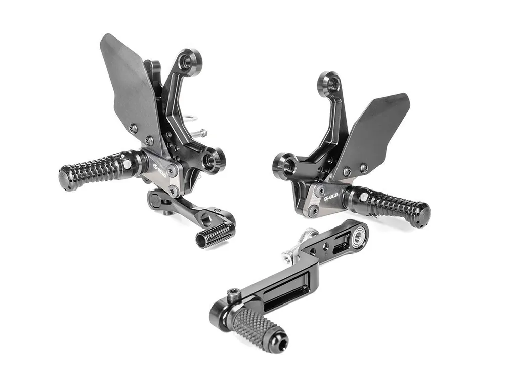 Spedizione Espresso PEDANE ARRETRATE ALLUMINIO GILLES TOOLING HONDA CBR 500 R 2021-2024-