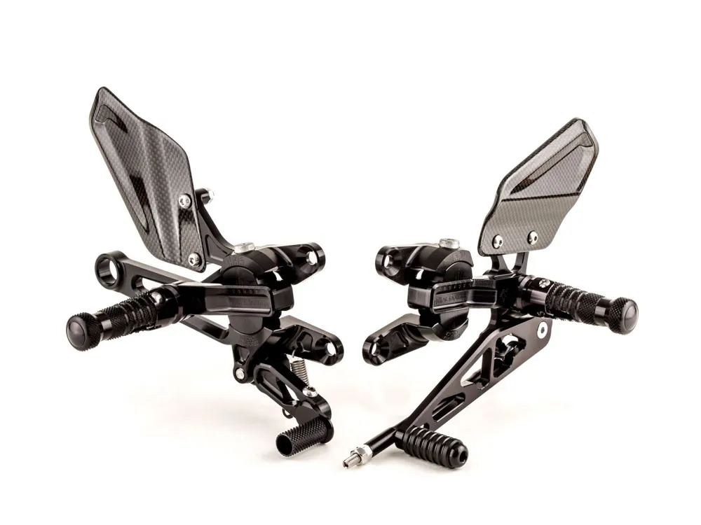 Scelto Dai Clienti PEDANE ARRETRATE ALLUMINIO NERE GILLES TOOLING APRILIA RSV4 1000 RR 2019-2020-