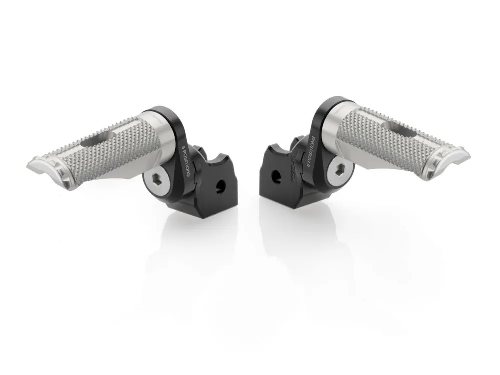 PE715 ADATTATORI PEDIVELLE PILOTA CON ECCENTRICO RIZOMA DUCATI HYPERMOTARD 950 / SP / RVE 2022-2024- Offerta Del Giorno