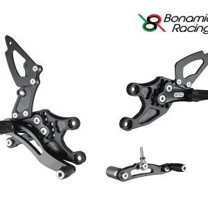 PEDANE ARRETRATE BONAMICI RACING REGOLABILI STRADALI HONDA CBR 1000 RR 2008-2016- Bestseller