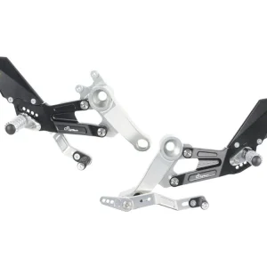 PEDANE REGOLABILI CON POGGIA PIEDI FISSI LIGHTECH APRILIA RS / TUONO 660 2020-2022- Prezzo Conveniente