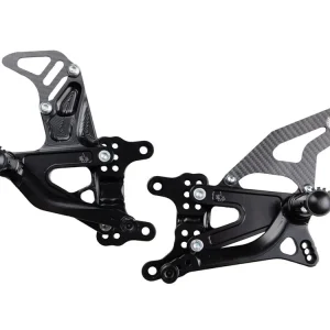 Nuovo Arrivo PEDANE ARRETRATE CAMBIO NORMALE / ROVESCIATO SPIDER KAWASAKI ZX6R / 636 2019-2025 MODELLO SSP-