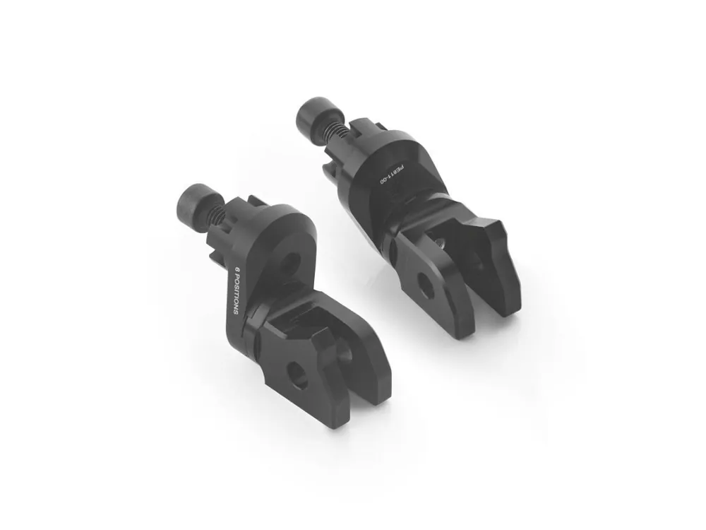 COPPIA KIT MONTAGGIO PEDIVELLE PILOTA ECCENTRICO RIZOMA KTM SUPER DUKE 1290 R 2022- Acquista Ora