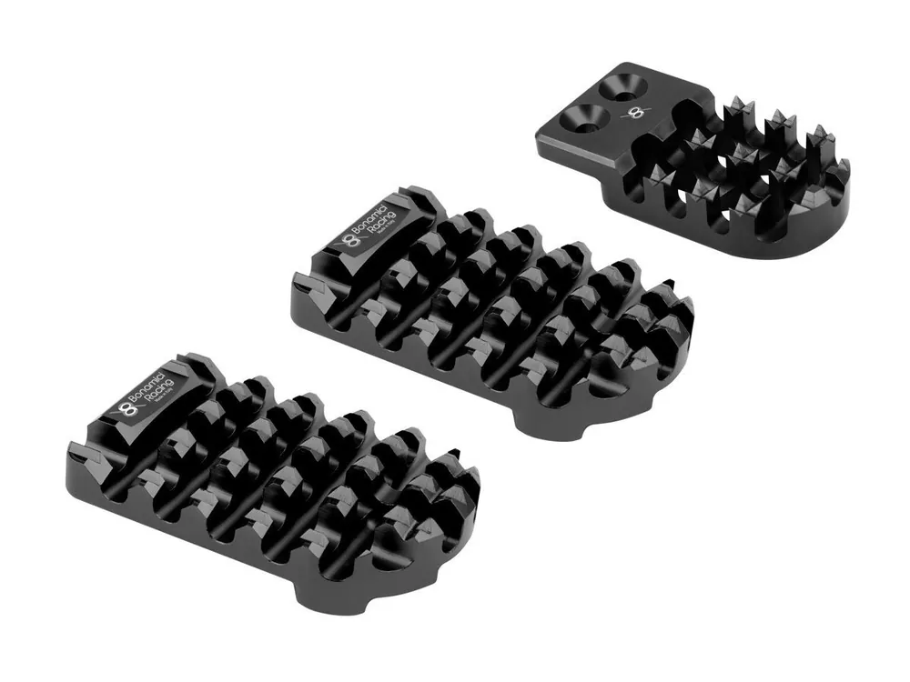 KIT INSERTI POGGIAPIEDI LATO FRENO BONAMICI RACING APRILIA TUAREG 660 2021-2023- Spedito Oggi