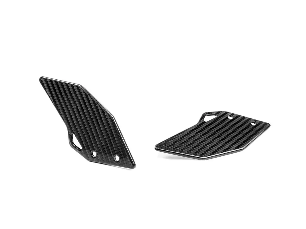 Spedizione Gratuita KIT PARATACCHI PEDANE CARBONIO GILLES TOOLING DUCATI STREETFIGHTER V2 / S 2022-2023-