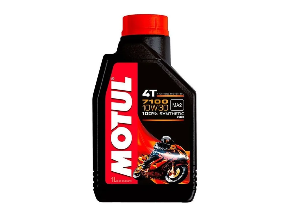OLIO MOTORE MOTO 4T MOTUL 7100 10W30 1LT 100% SINTETICO- Professionale