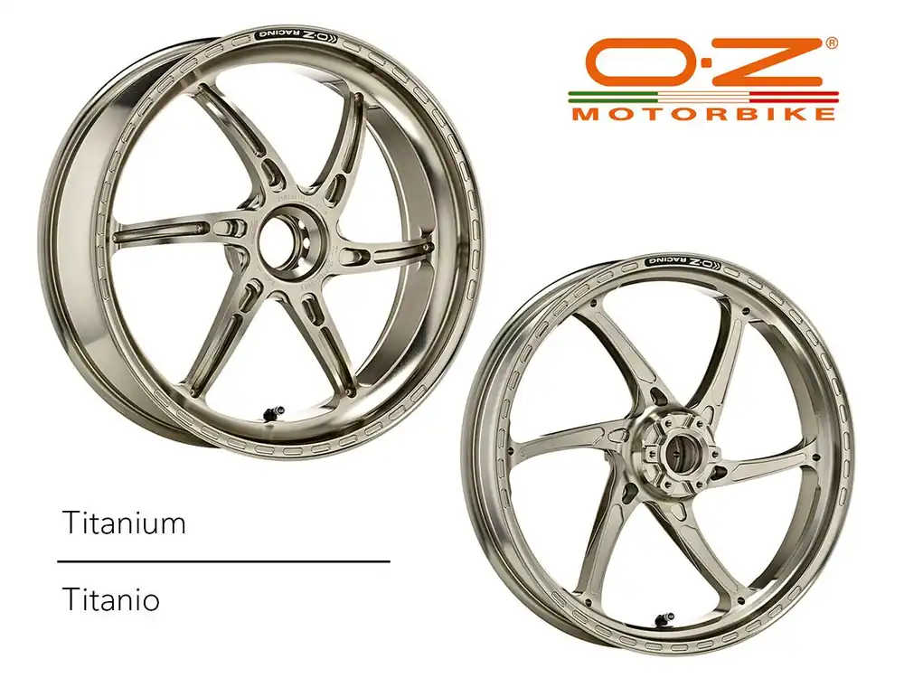 Novità COPPIA CERCHI ALLUMINIO GASS RS-A OZ RACING MONOBRACCIO DUCATI PANIGALE 1199 2012-2014-