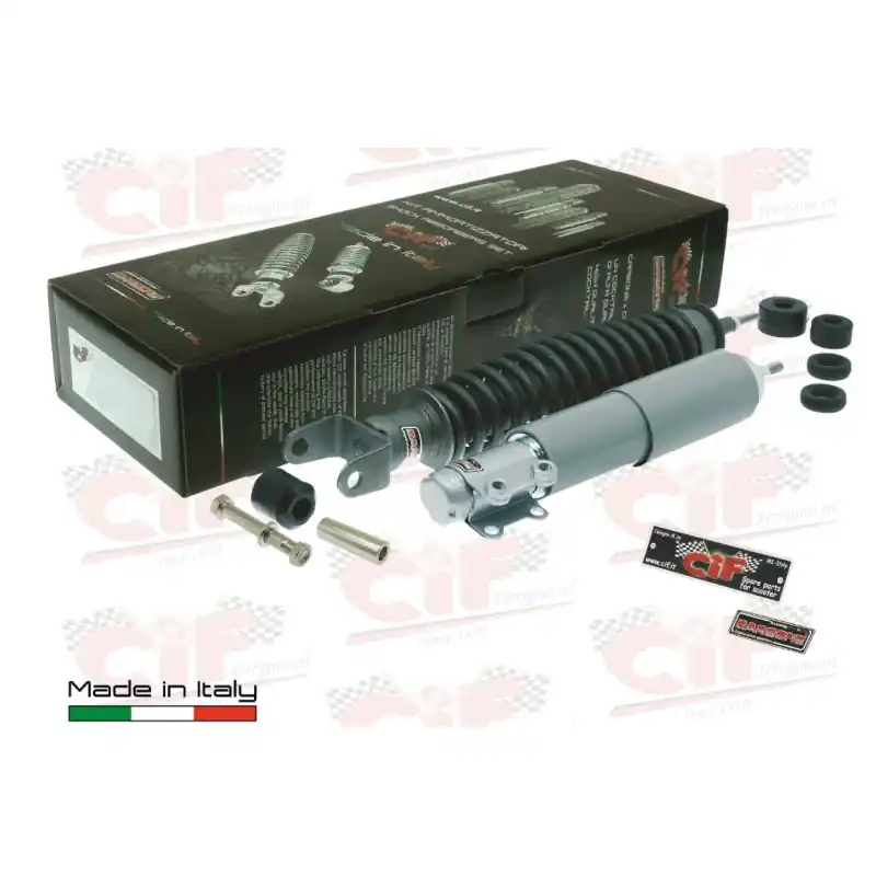 KIT "PER RESTAURATORE"- AMMORTIZZATORE ANTERIORE+POSTERIORE - VESPA 50N/50HP-50/125FL-RUSH-PK 125/PK 125 XL Più Venduto