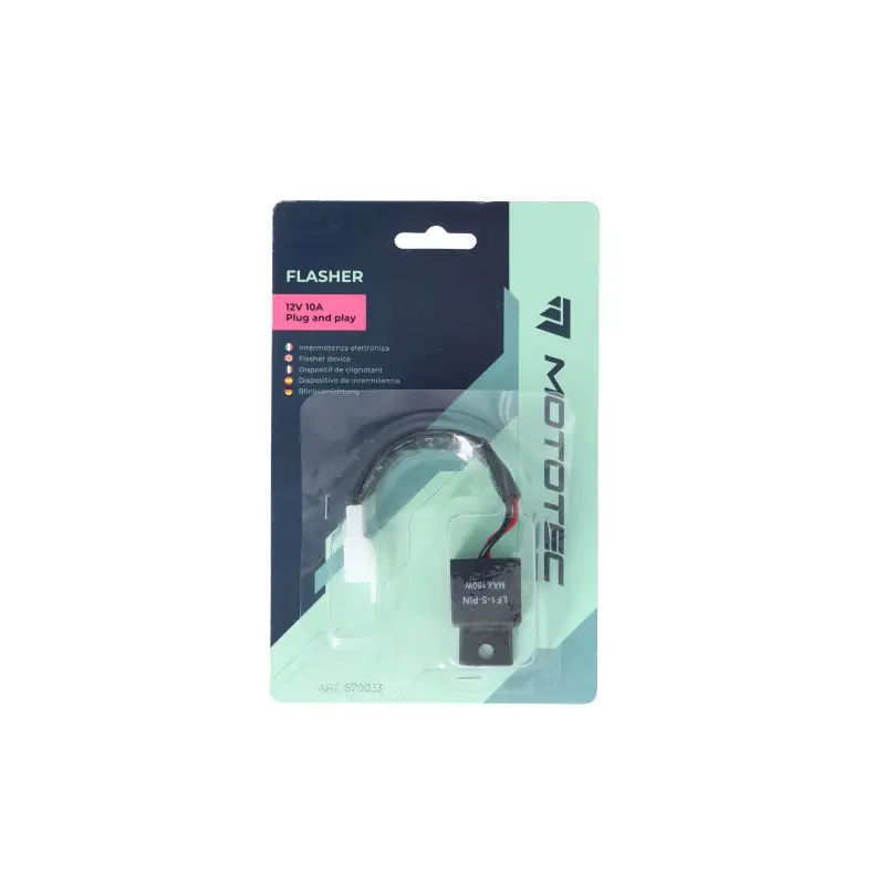 Intermittenza elettronica plug & play - 12v - 10a Direttamente Dal Produttore