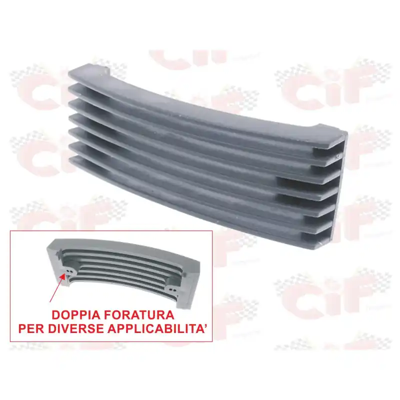 GRIGLIA GRIGIA PER MASCHERINA COPRISTERZO VESPA PX Prezzo Scontato