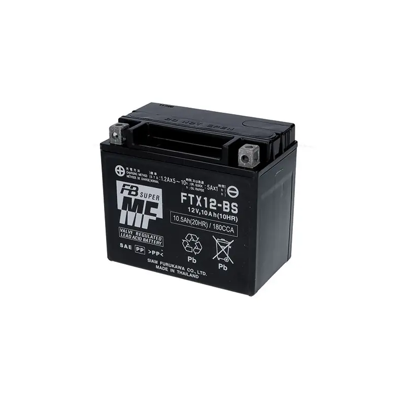 Subito Disponibile BATTERIA FURUKAWA FTX12-BS (ACTIVATED) 12V/10AH