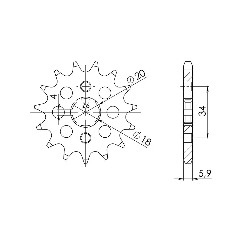 PIGNONE P428 - Z15 (DIS.20200) Saldi