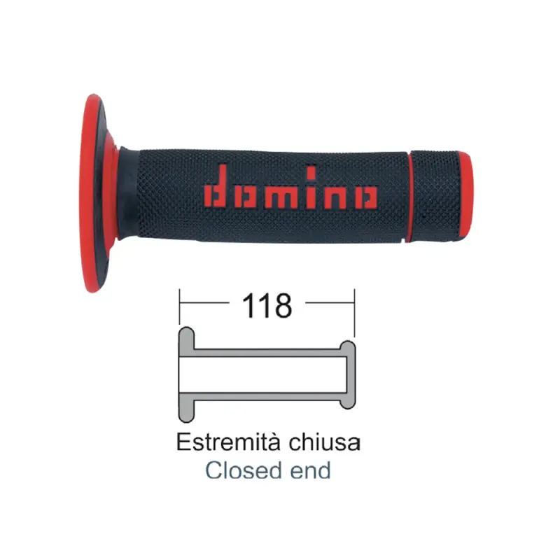 Offerta Lampo MANOPOLE DOMINO CROSS NERE/ROSSE