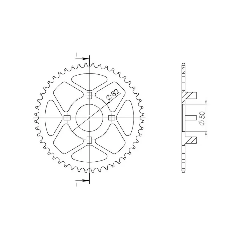 Ultime Pezzi CORONA IN ACCIAIO P420 - Z38 (DIS.10106)