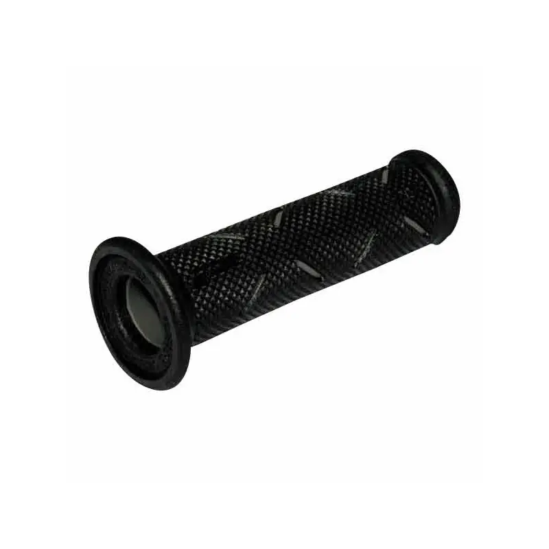 Ultima Occasione MANOPOLE STRADA FORATE PROGRIP 717 DUAL DENSITY (COLORE:TITANIO) Rif.Progrip: PA0717OENE02