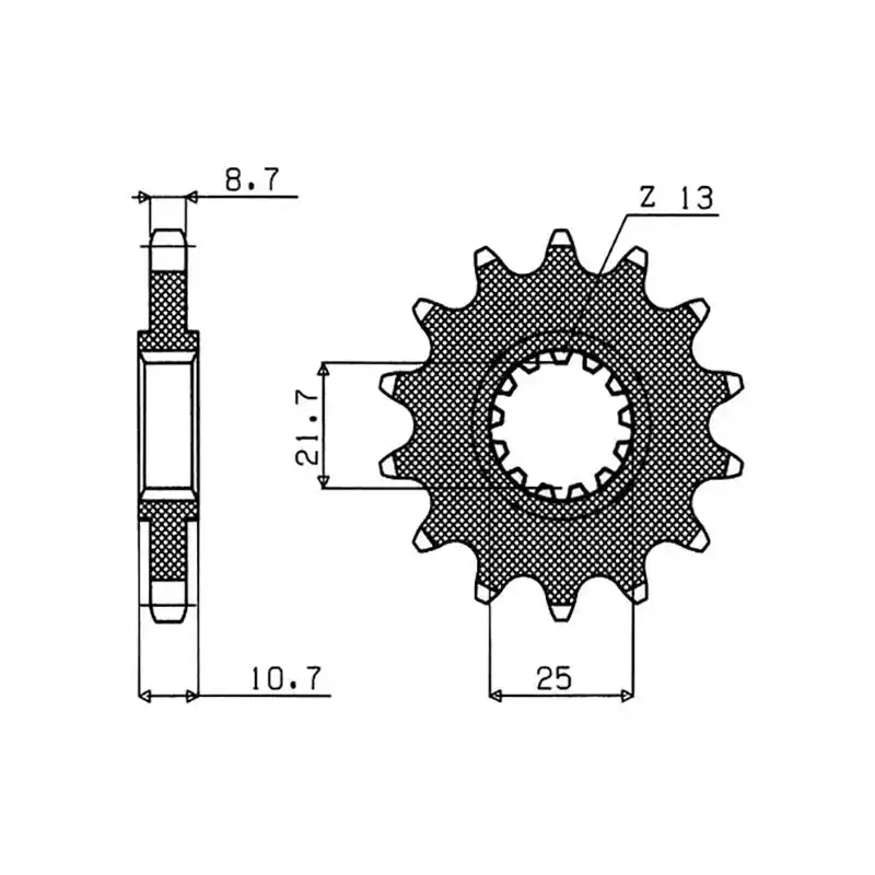 PIGNONE P532 - Z17 (DIS.21802) Spedizione Gratuita