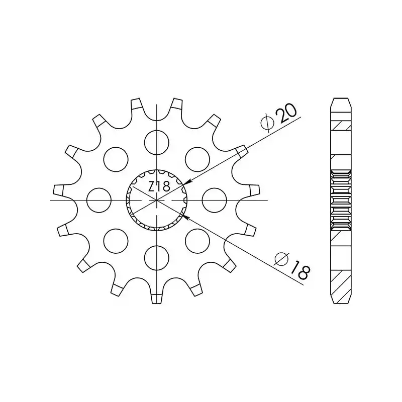 PIGNONE P428 - Z12 (DIS.22200) Offerta Speciale