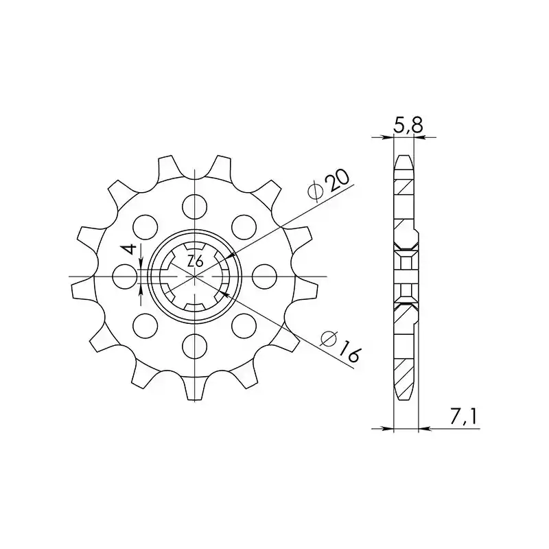 A Buon Prezzo PIGNONE P530 - Z15 (DIS.22501)