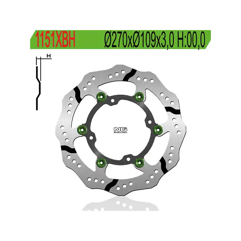 DISCO FRENO XBH +ÿ270 Ultime Pezzi