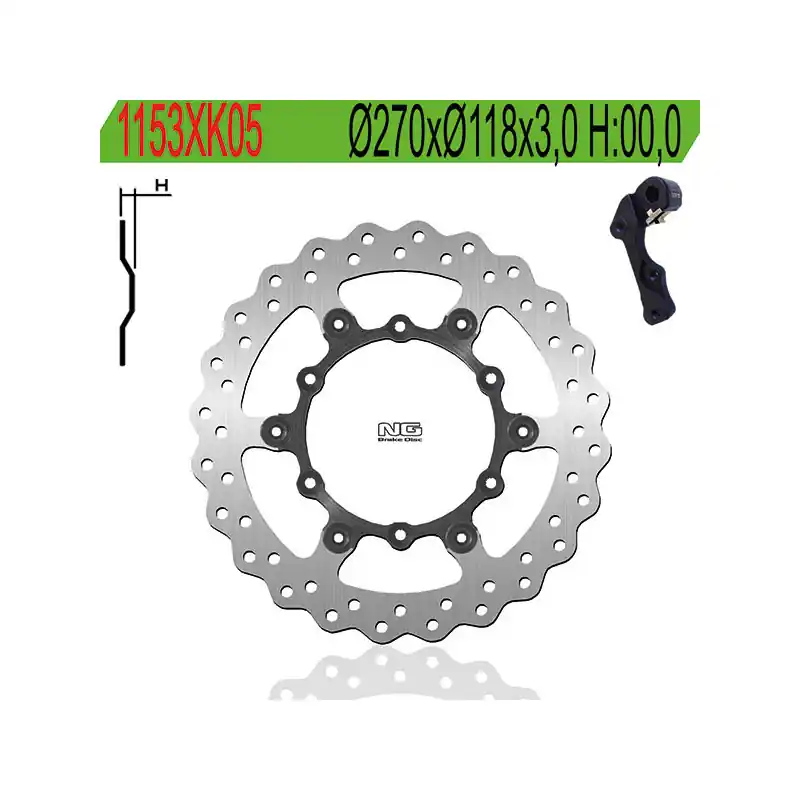 KIT NG XK +ÿ270 CON STAFFA YAMAHA Popolare