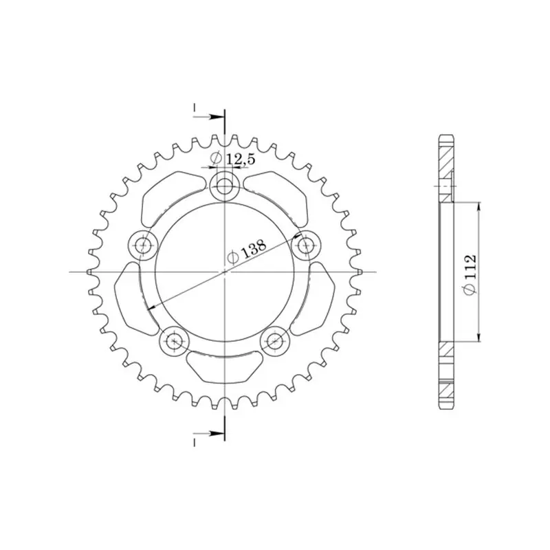 Pagamento Sicuro CORONA IN ALLUMINIO P525 - Z44 (DIS.11613)