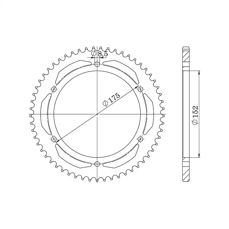 CORONA IN ACCIAIO P428 - Z55 (DIS.12207) Spedizione Gratuita