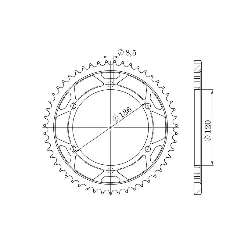 Soddisfatti O Rimborsati CORONA IN ACCIAIO P428 - Z55 (DIS.12313)