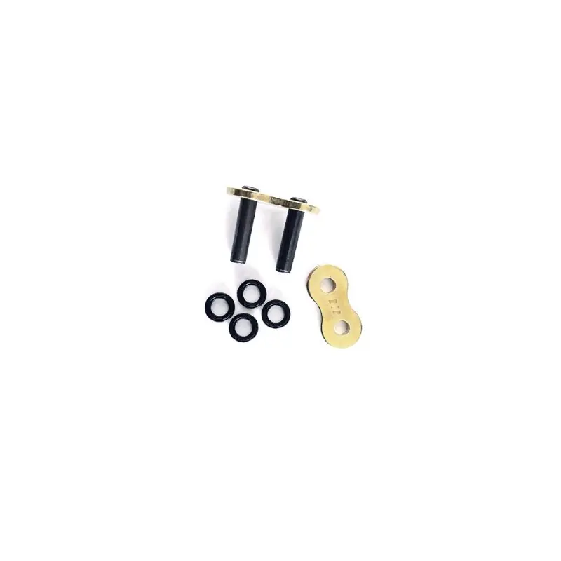 Nuova Collezione MAGLIA DI GIUNZIONE A RIVETTO (ZJ) DID 520MX (Gold & Black)