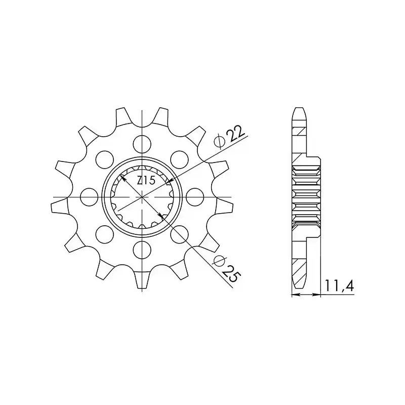 PIGNONE P520 - Z17 (DIS.73303) Spedizione Gratuita