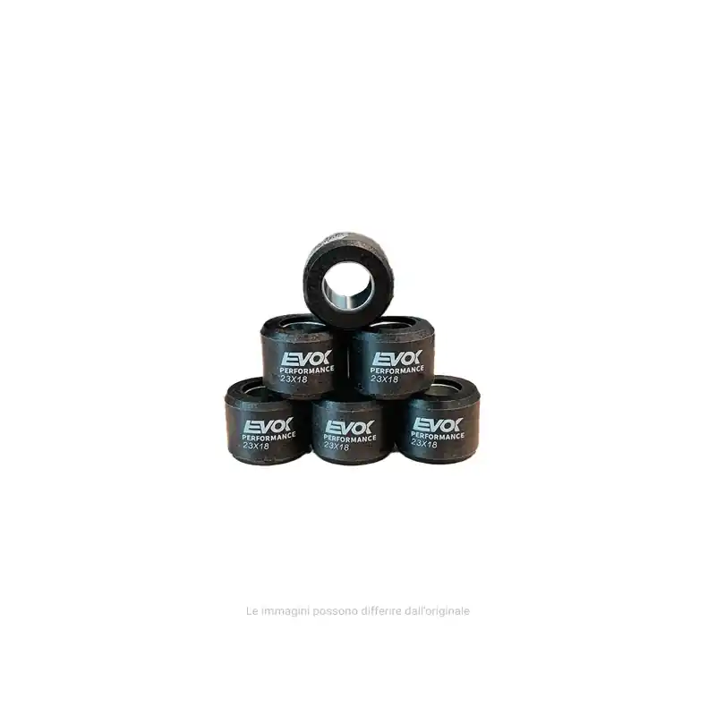 KIT RULLI EVOK IRON DRIVE 23X18MM 22GR Spedizione Gratuita