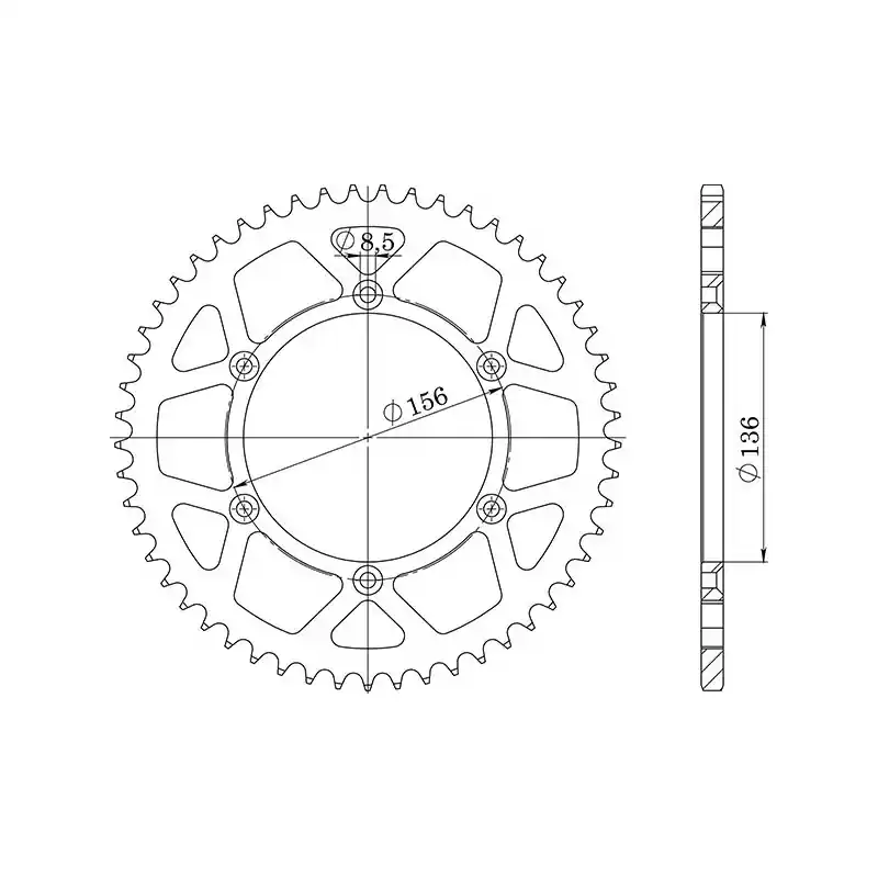 CORONA IN ACCIAIO P520 - Z38 (DIS.14206) Offerta Lampo