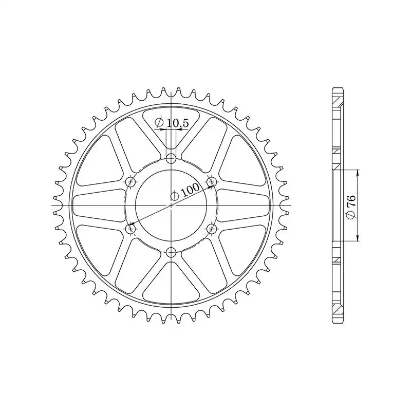 Acquista Ora CORONA IN ACCIAIO P532 - Z42 (DIS.14901)