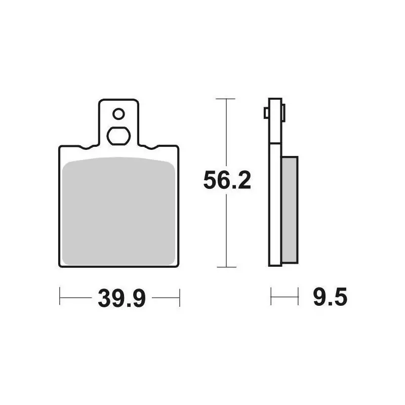 Quantità Limitata PASTIGLIE FRENO SBS 646HF