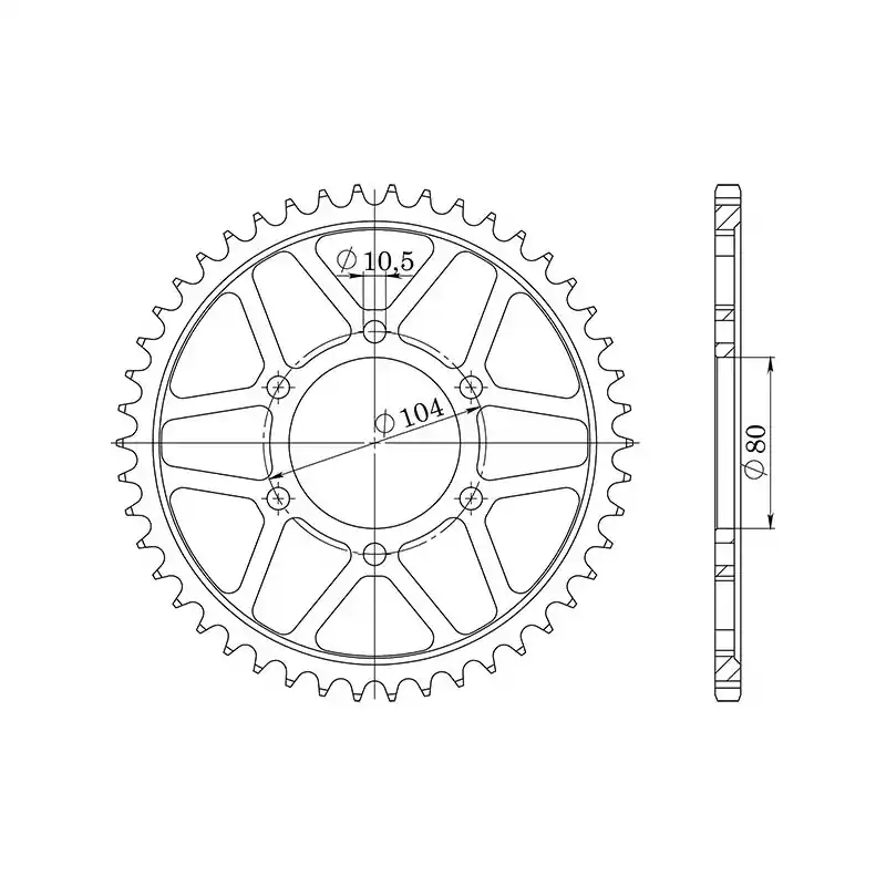 Più Venduto CORONA IN ACCIAIO P530 - Z42 (DIS.16604)