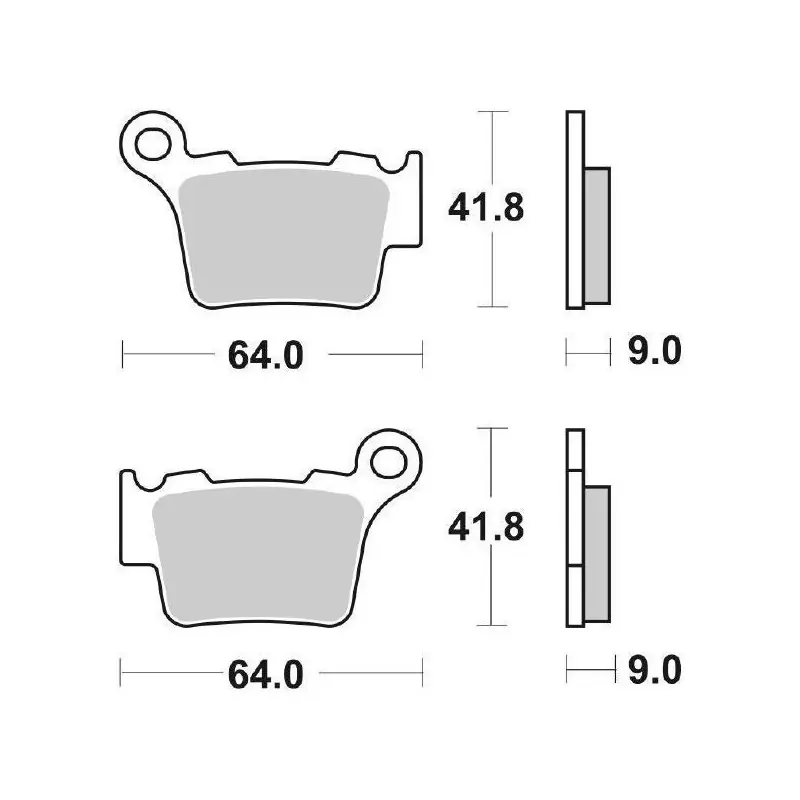 PASTIGLIE FRENO RACING SBS 791RSI Spedizione Espresso