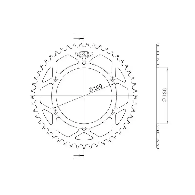 Reso Gratuito CORONA IN ACCIAIO P525 - Z43 (DIS.35803)