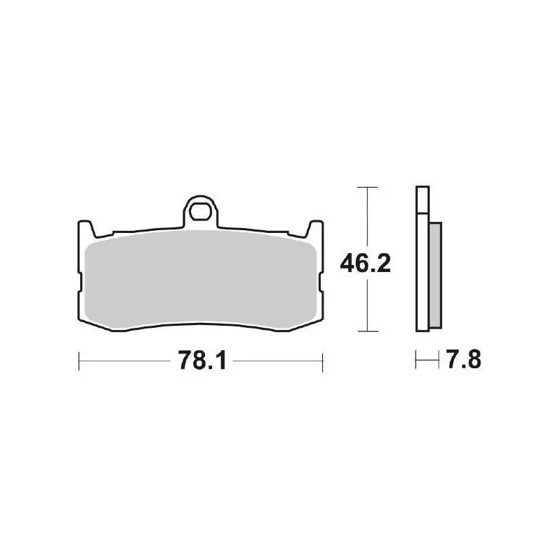 PASTIGLIE FRENO ANTERIORE SBS 864HS Offerta Speciale