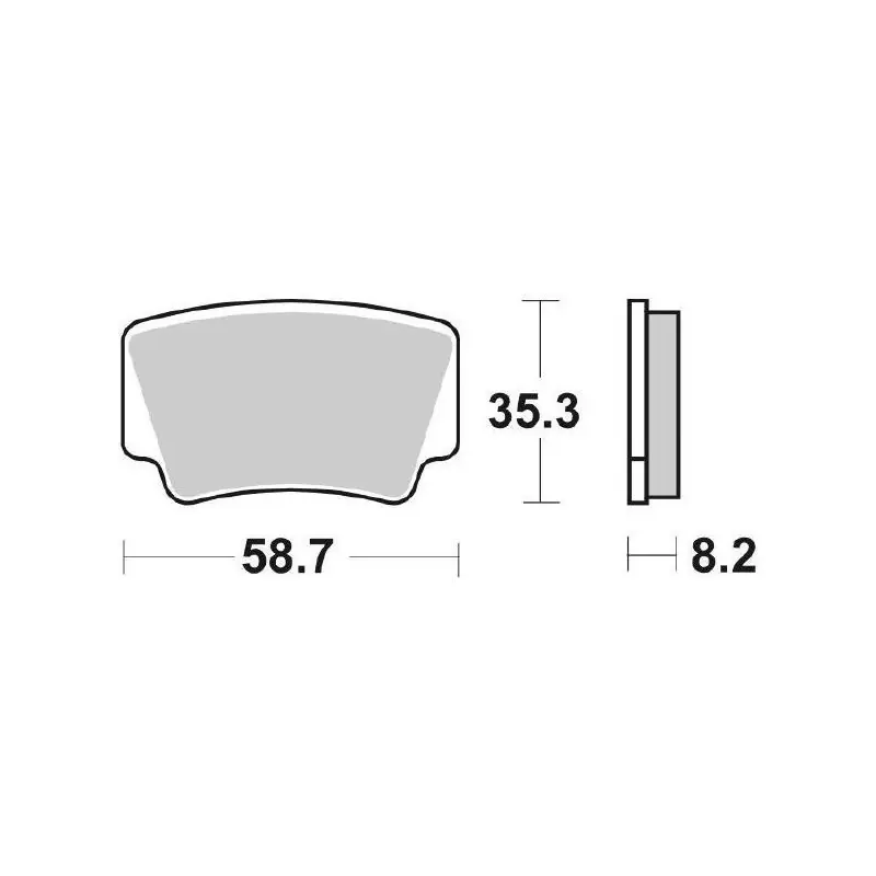PASTIGLIE FRENO SBS 867SI Offerta Limitata