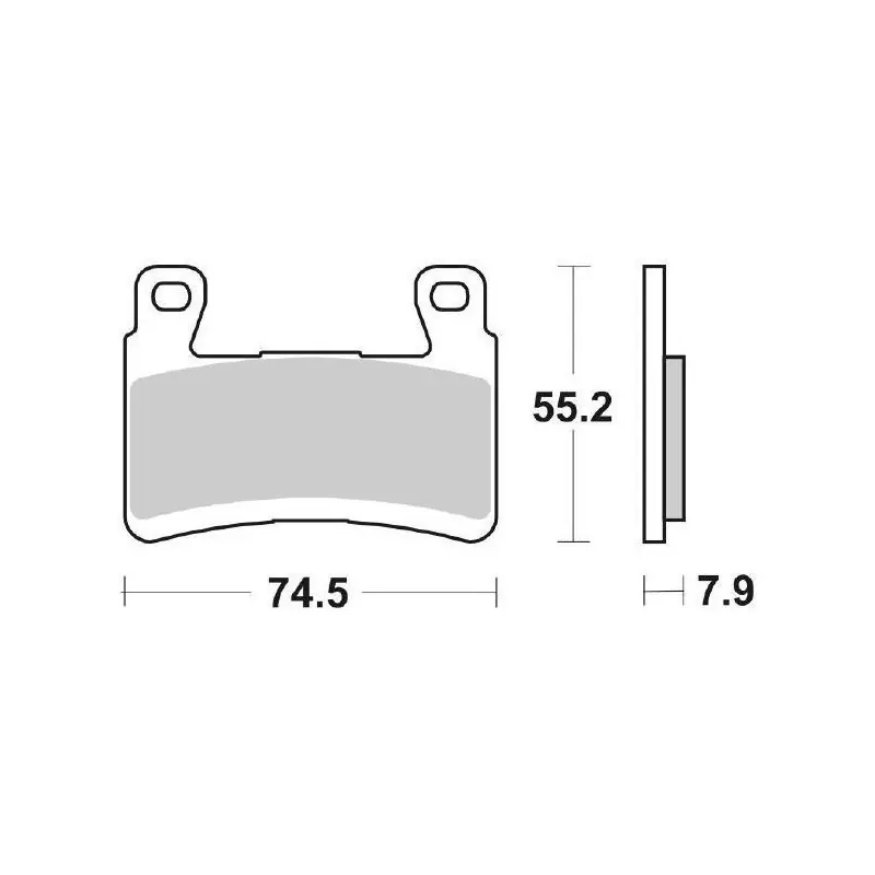 PASTIGLIE FRENO ANTERIORE SBS 894HS Scelto Dai Clienti