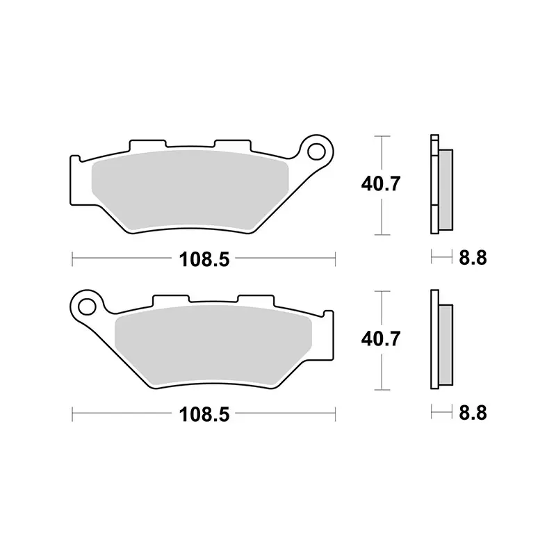 PASTIGLIE FRENO SBS 983HS Prezzo Basso