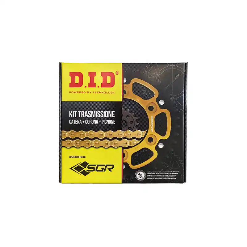 Vendita Finale KIT TRASMISSIONE S-AC 16-38-108 DID525VX (G&B) R (Ex:10605567) Per: KAWASAKI 750 ZR7/ZR7S (ZR750F)