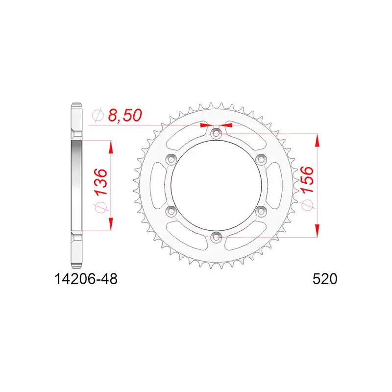 Must-Have Corona afam in acciaio p520 - z48 (dis.14206)