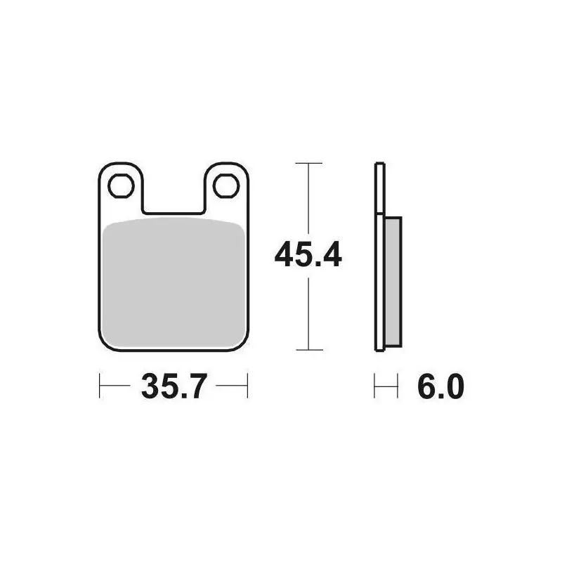 PASTIGLIE FRENO SBS 105HF Ultima Occasione