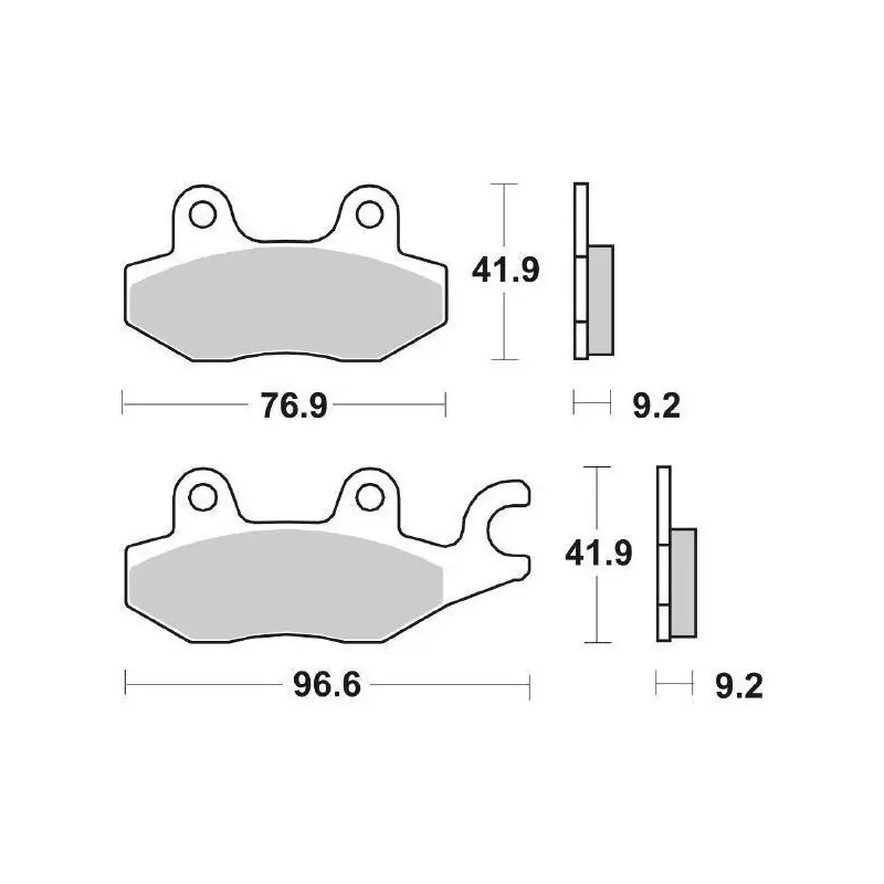 PASTIGLIE FRENO SBS 119MS Offerta Limitata