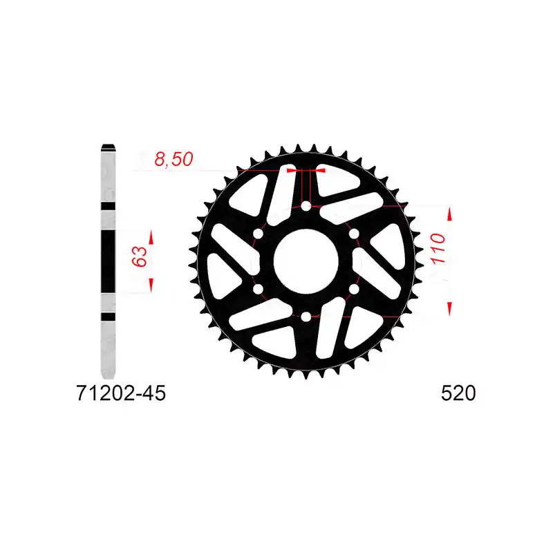 Ordina Subito Corona afam in acciaio p520 - z45 (dis.71202)
