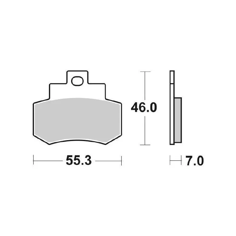 Scelto Dai Clienti PASTIGLIE FRENO SBS 172HF